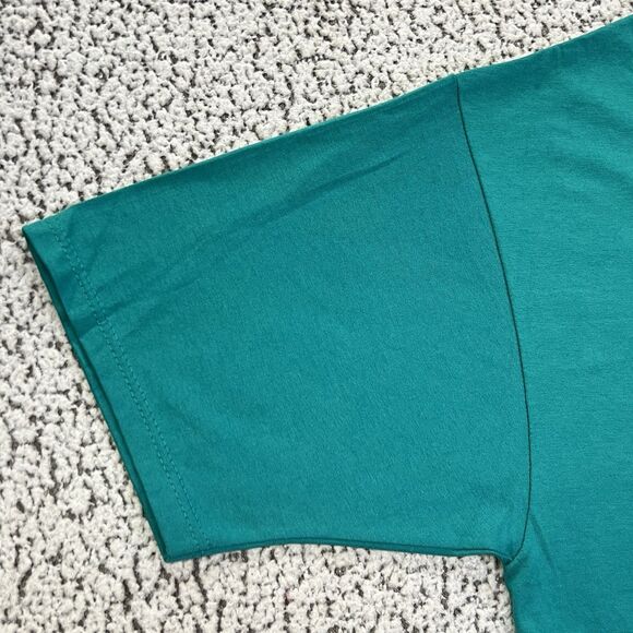 VTG 90s Taz Orlando Florida Mens Shirt XL Velva Sheen Tasmanian Devil Green USA - Picture 6 of 11